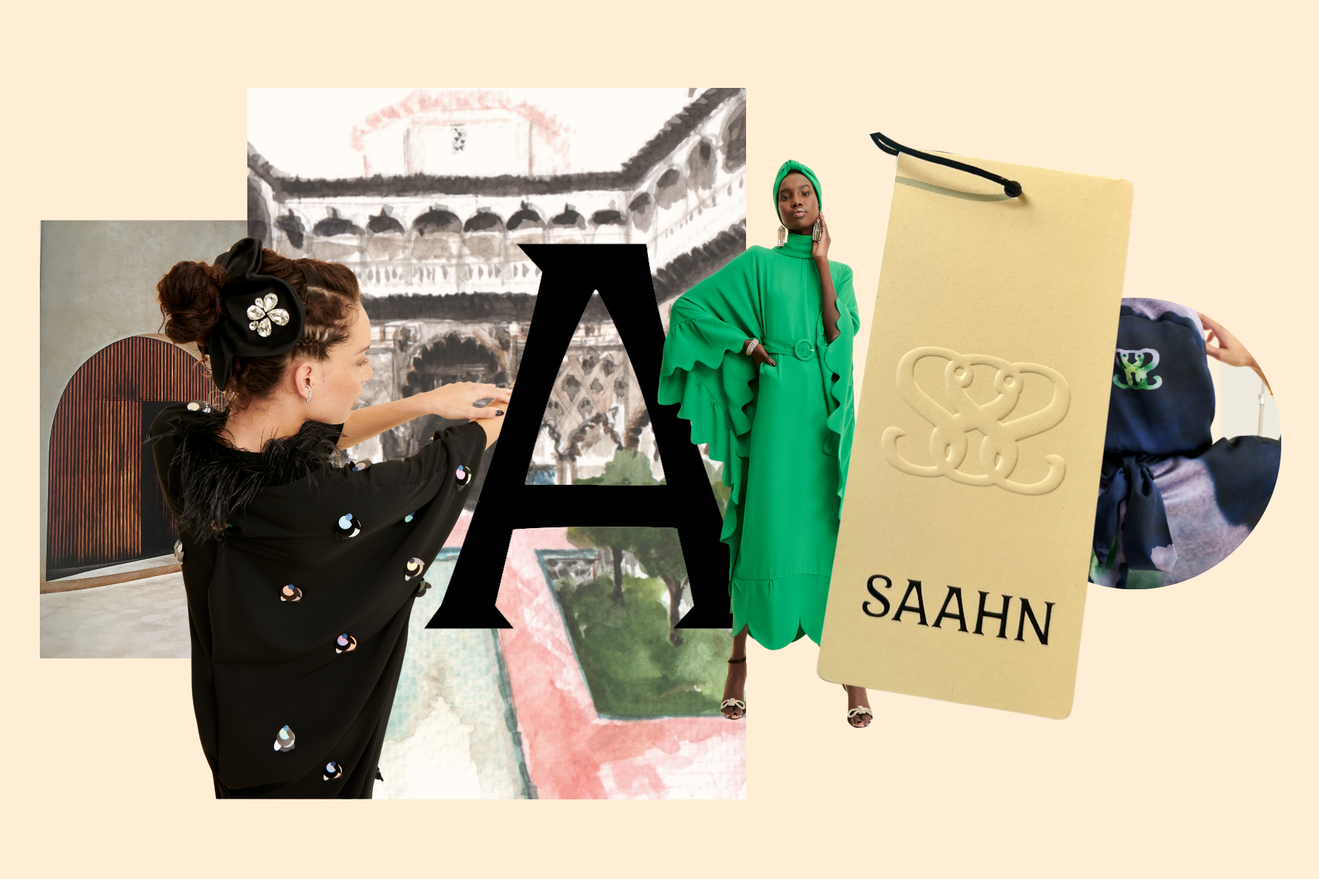 SAAHN Banner Featuring Bold, Elevated Stories and Stylish Designs.